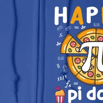 Happy Pi Day Math Teacher Pi Day Gift Great Gift Full Zip Hoodie