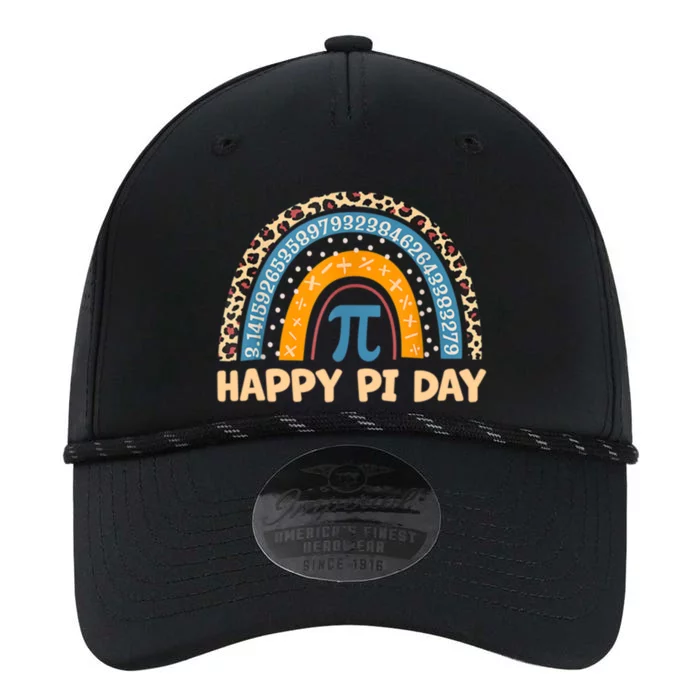 Happy Pi Day Leopard Rainbow Performance The Dyno Cap