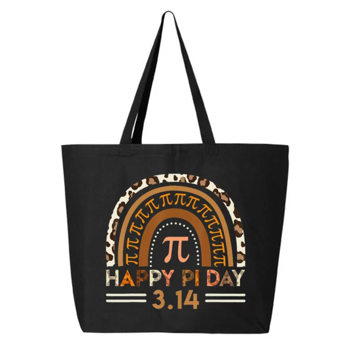 Happy Pi Day Mathematic Math Teacher Rainbow 25L Jumbo Tote