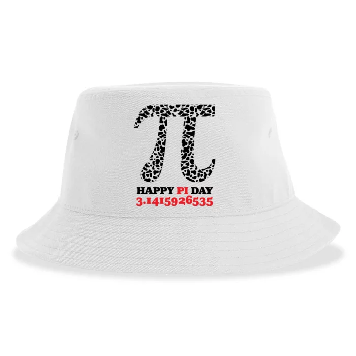 Happy Pi Day Retro Vintage Sustainable Bucket Hat