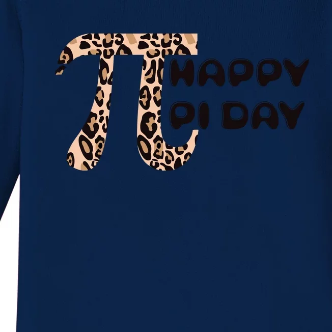 Happy Pi Day Baby Long Sleeve Bodysuit