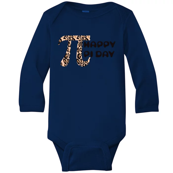 Happy Pi Day Baby Long Sleeve Bodysuit