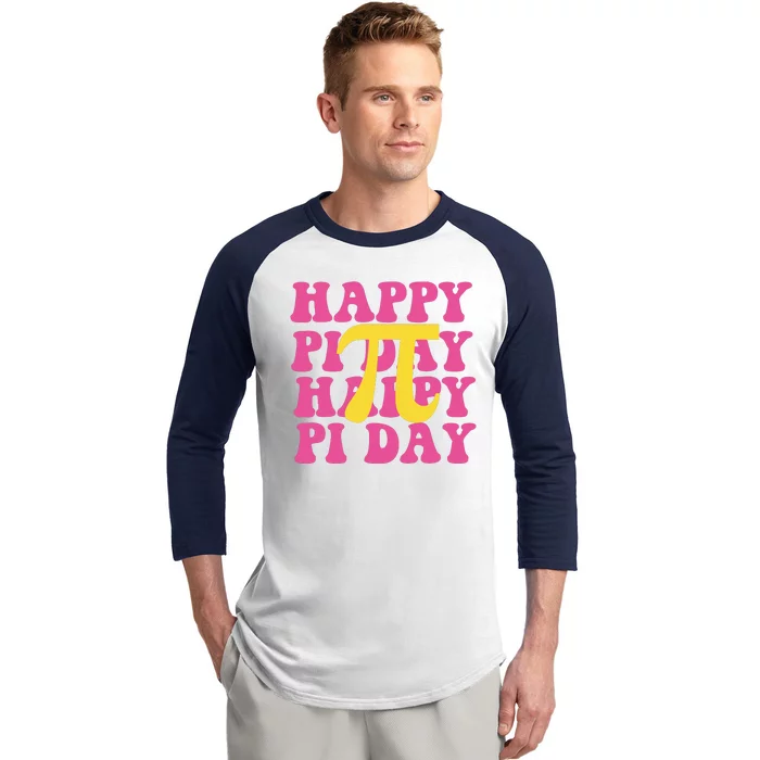 Happy Pi Day Vintage Baseball Sleeve Shirt