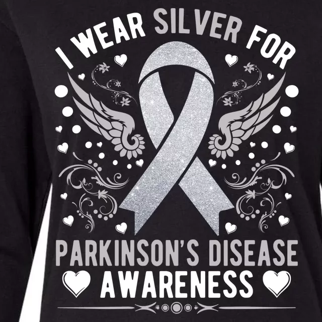 Hope Parkinson Disease Awareness Womens Cotton Relaxed Long Sleeve T-Shirt