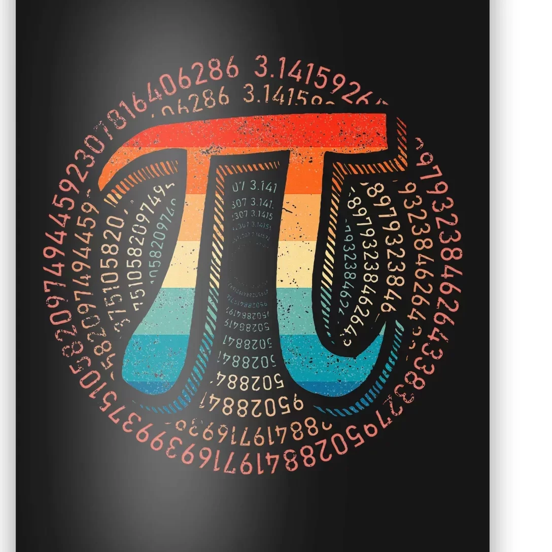 Happy Pi day 3.14 Pi Day Math Lover Teacher mathematics Poster