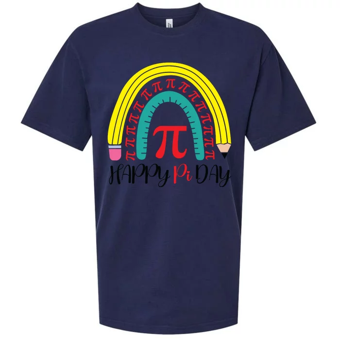 Happy Pi Day School Sueded Cloud Jersey T-Shirt