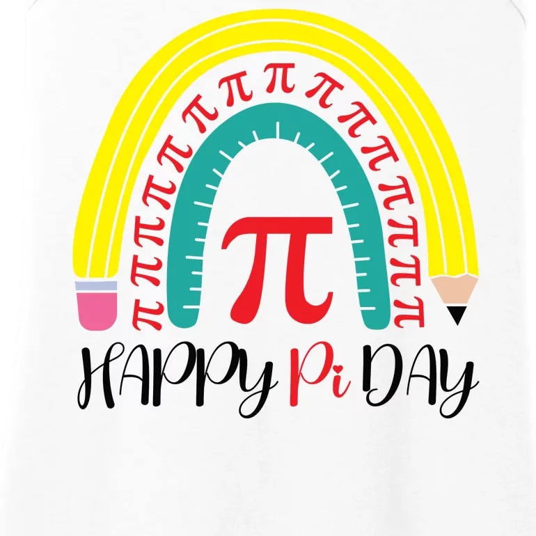 Happy Pi Day School Ladies Essential Tank