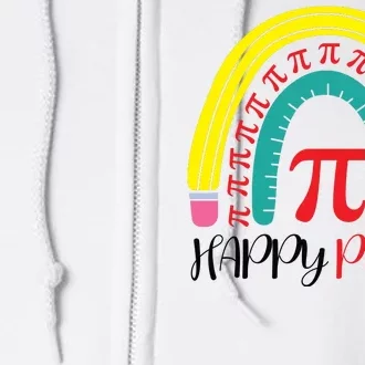 Happy Pi Day School Full Zip Hoodie