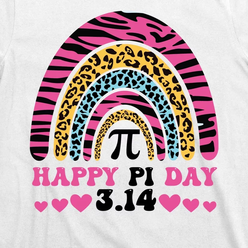 Happy PI Day Leopard Print T-Shirt