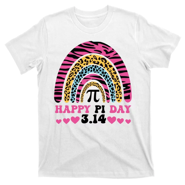 Happy PI Day Leopard Print T-Shirt