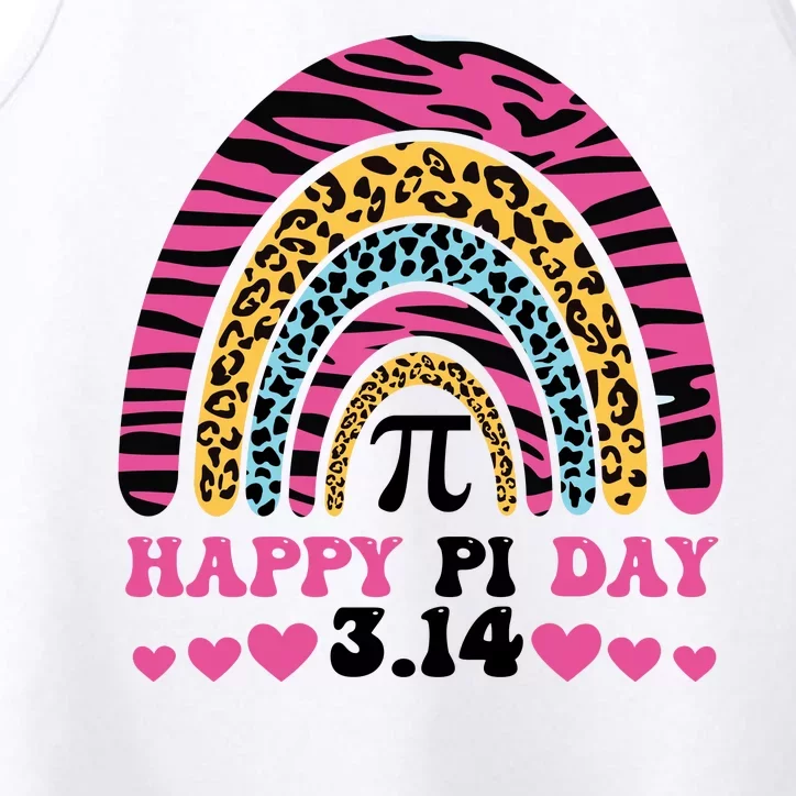 Happy PI Day Leopard Print Performance Tank