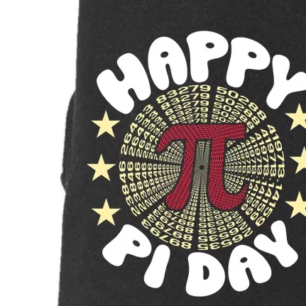 Happy Pi Day Funny Pi Mathematic Math For Teachers Doggie 3-End Fleece Hoodie