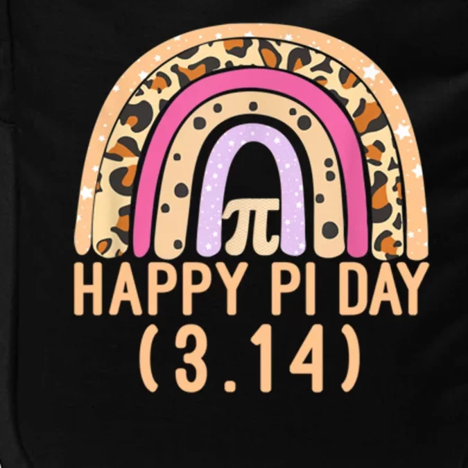 Happy Pi Day Rainbow March 14th Impact Tech Backpack