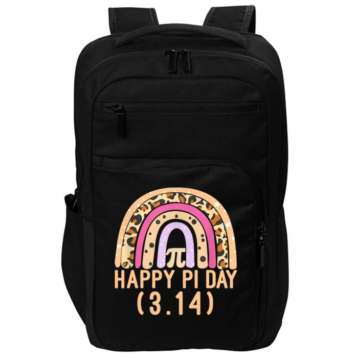 Happy Pi Day Rainbow March 14th Impact Tech Backpack