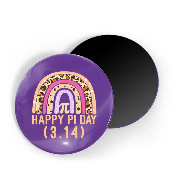 Happy Pi Day Rainbow March 14th Magnet