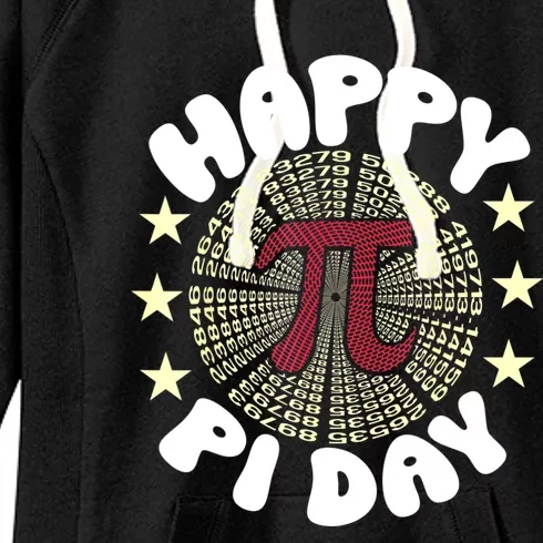 Happy Pi Day Funny Pi Mathematic Math For Teachers Women's Fleece Hoodie