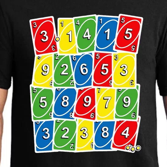 Happy PI Day, 314, 3.14 Retro Math Card Game Gifts Pajama Set