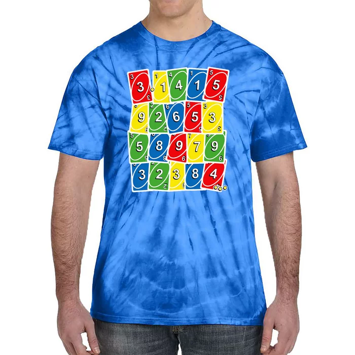 Happy PI Day, 314, 3.14 Retro Math Card Game Gifts Tie-Dye T-Shirt