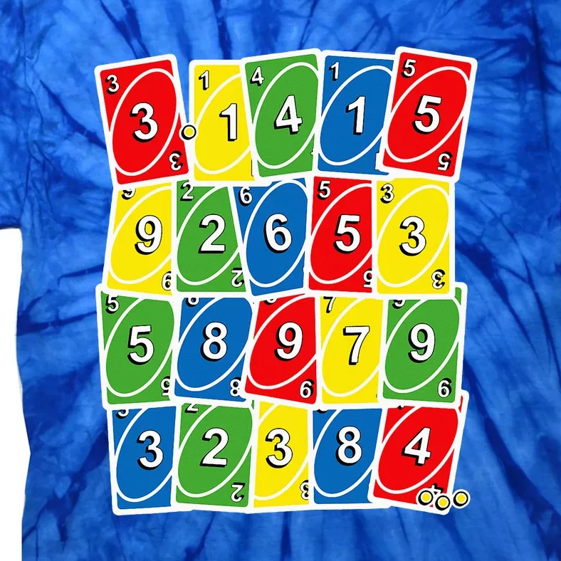 Happy PI Day, 314, 3.14 Retro Math Card Game Gifts Tie-Dye T-Shirt