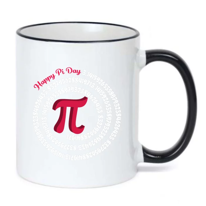 Happy Pi Day Black Color Changing Mug