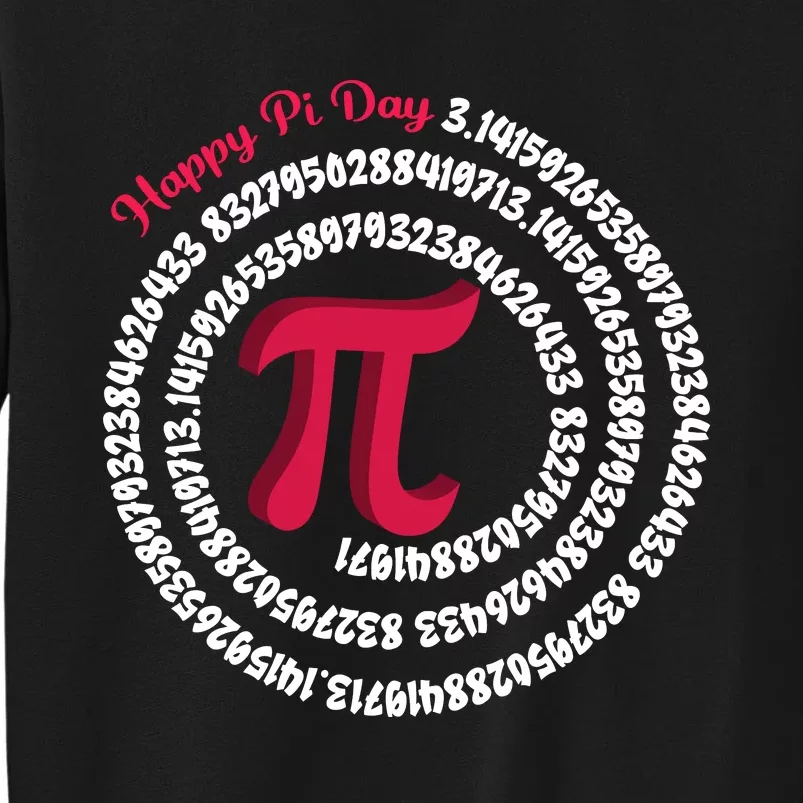 Happy Pi Day Tall Sweatshirt