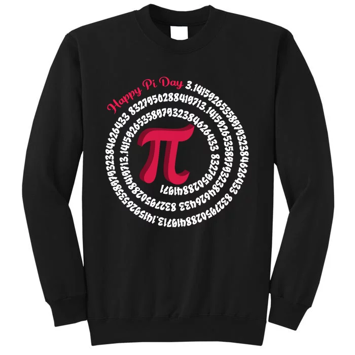 Happy Pi Day Tall Sweatshirt