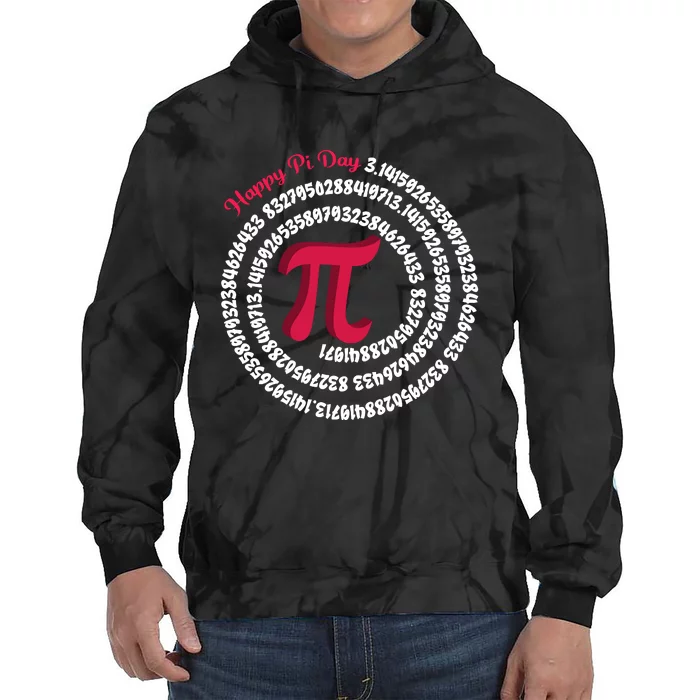 Happy Pi Day Tie Dye Hoodie