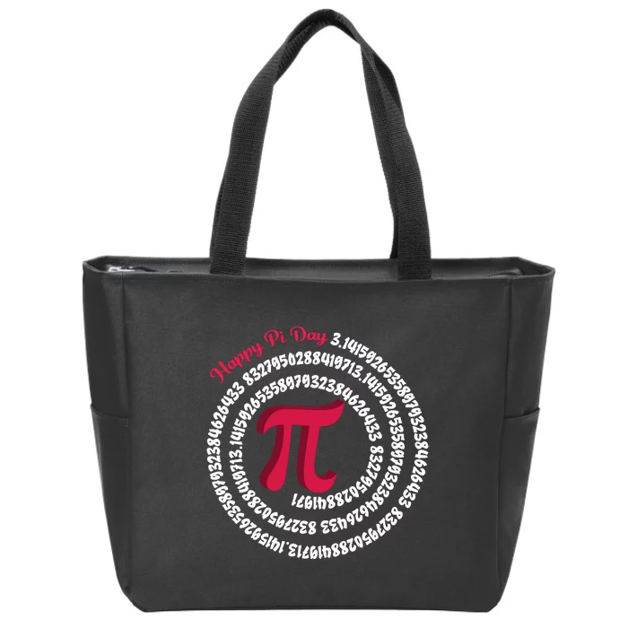 Happy Pi Day Zip Tote Bag