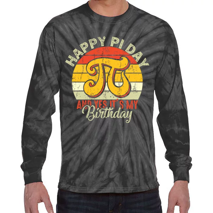 Happy Pi Day Tie-Dye Long Sleeve Shirt