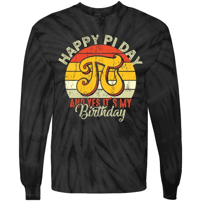 Happy Pi Day Tie-Dye Long Sleeve Shirt