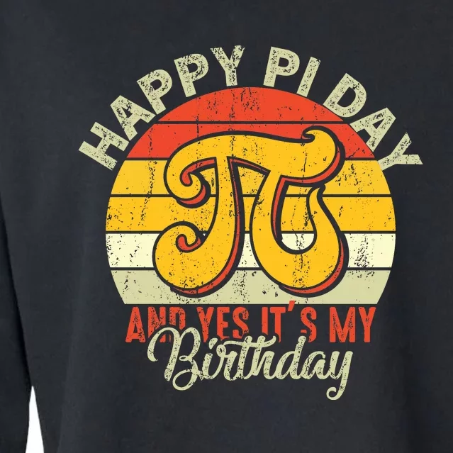 Happy Pi Day Cropped Pullover Crew