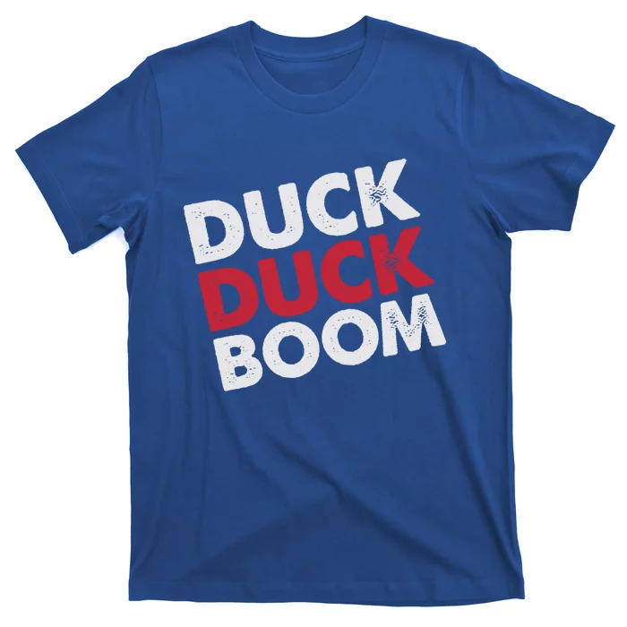 Hunters Parody Duck Duck Boom Funny Duck Hunting Gift T-Shirt