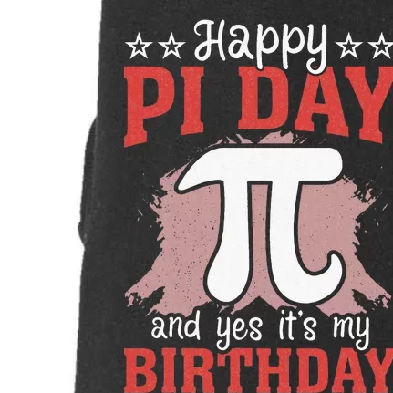 Happy Pi Day and Yes It's my Birthday Math 14 March Nerd Doggie 3-End Fleece Hoodie