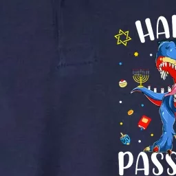 Happy Passover Dinosaur Jewish Passover Softstyle Adult Sport Polo