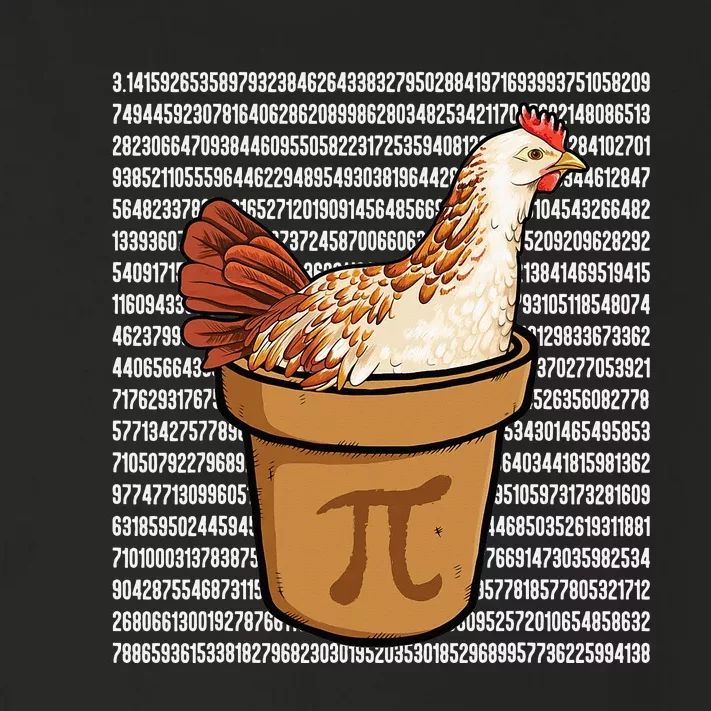 Happy Pi Day Funny Chicken Pot Pie 3 14 Science Math Teacher Toddler Long Sleeve Shirt