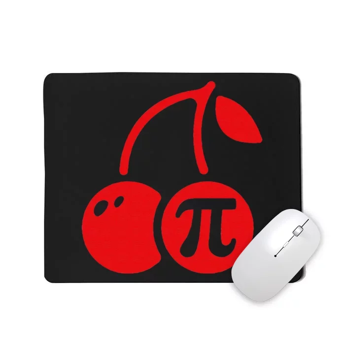 Happy Pi Day Cute Apple Pie 3.14 Funny Math Teacher Mousepad