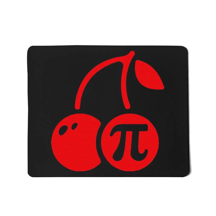 Happy Pi Day Cute Apple Pie 3.14 Funny Math Teacher Mousepad