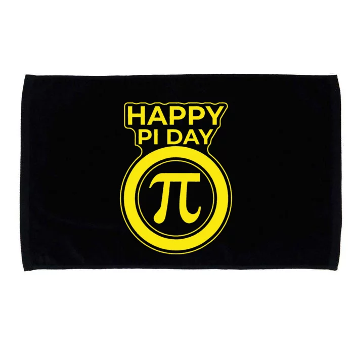 Happy Pi Day  Math Teachers Student Professor Pi Day Microfiber Hand Towel