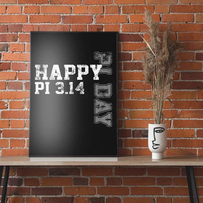 Happy PI Day Math Lover Mathematics Vintage Poster