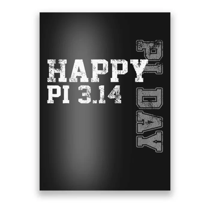 Happy PI Day Math Lover Mathematics Vintage Poster