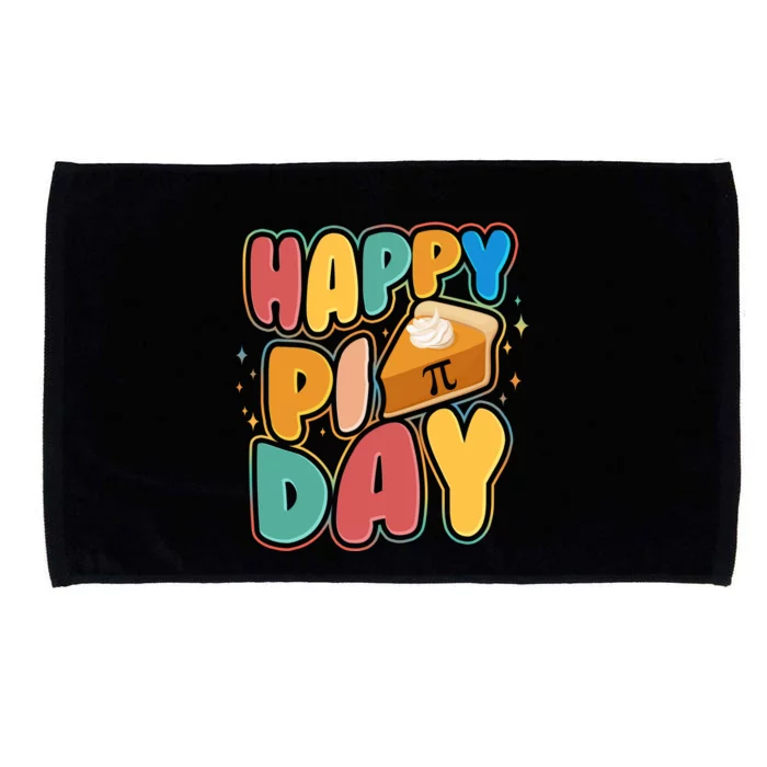 Happy Pi Day 3 14 Pie Slice March 14 Microfiber Hand Towel