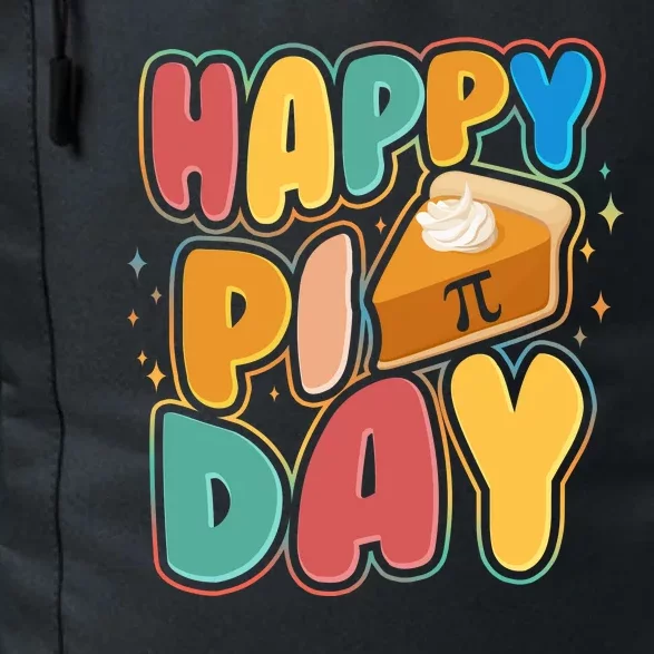 Happy Pi Day 3 14 Pie Slice March 14 Daily Commute Backpack