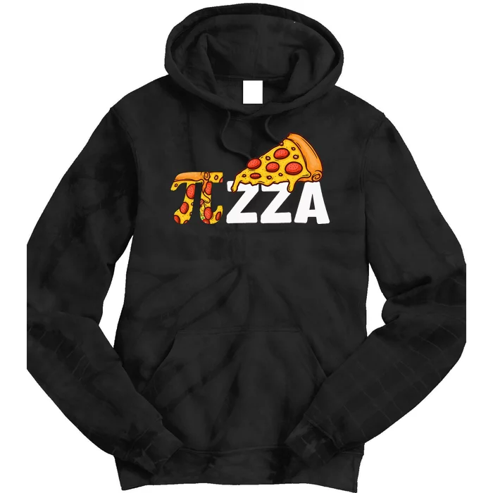 Happy Pi Day Pie Day Pizza Funny Pi Mathematic Math Tie Dye Hoodie