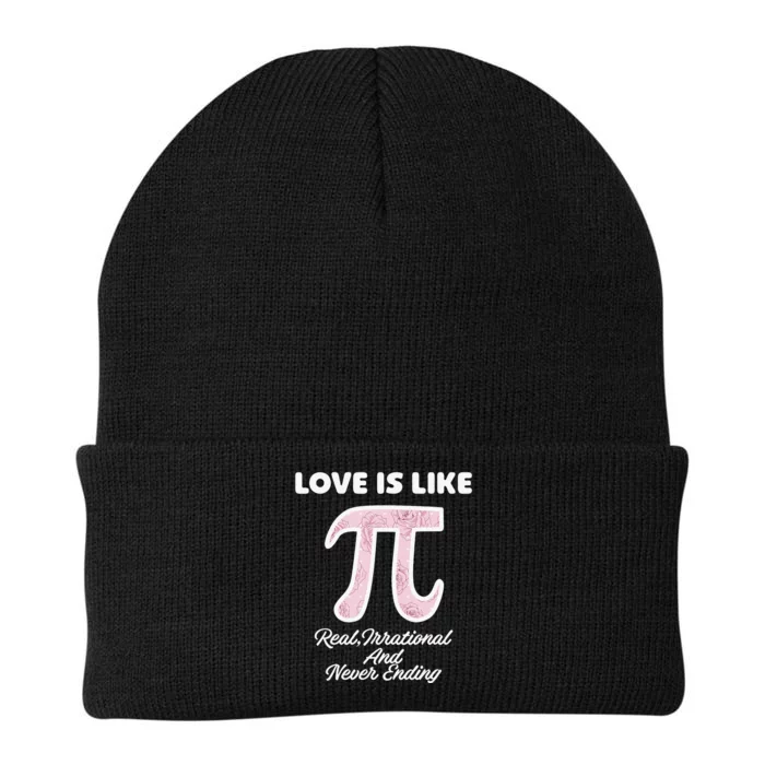 Happy Pi Day Mathematic Math Teacher Rainbow Knit Cap Winter Beanie