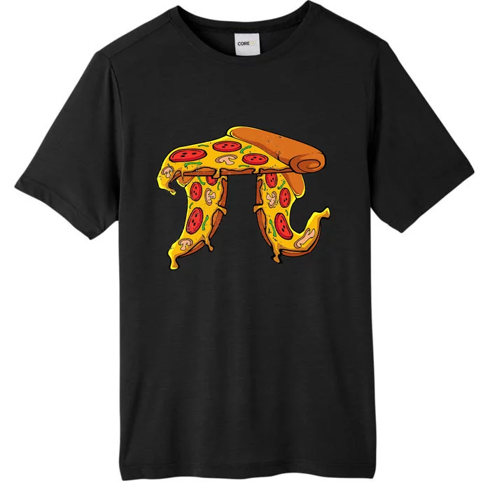 Happy Pi Day Pie Day Pizza Mathematics Pi Symbol Copy ChromaSoft Performance T-Shirt