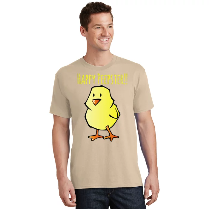 Happy Peepster!! , Easter Chick Cute Chicken T-Shirt