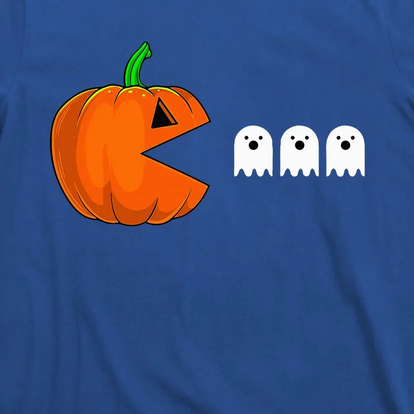 Halloween Pumpkin Eating Ghost T-Shirt