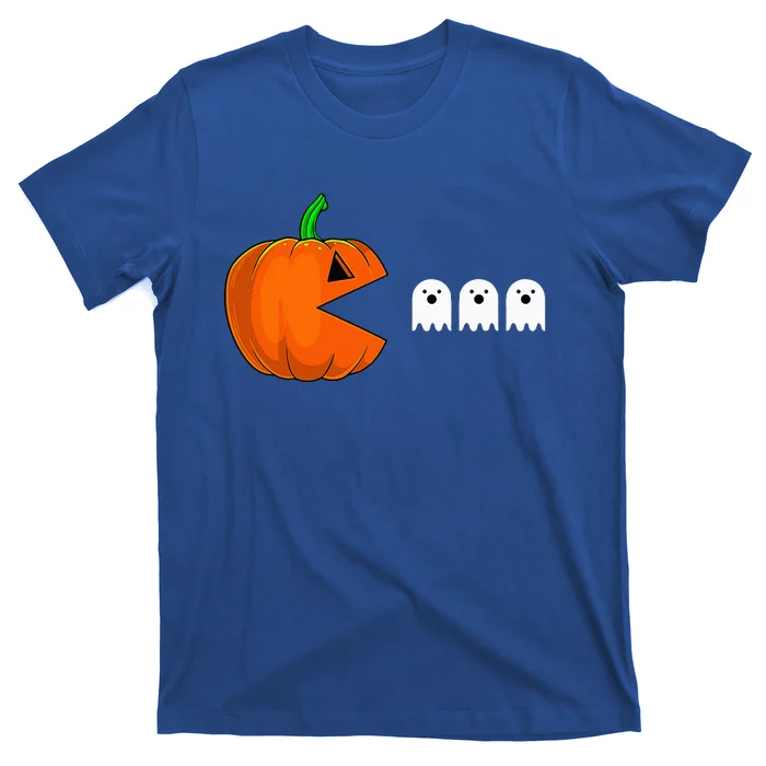 Halloween Pumpkin Eating Ghost T-Shirt