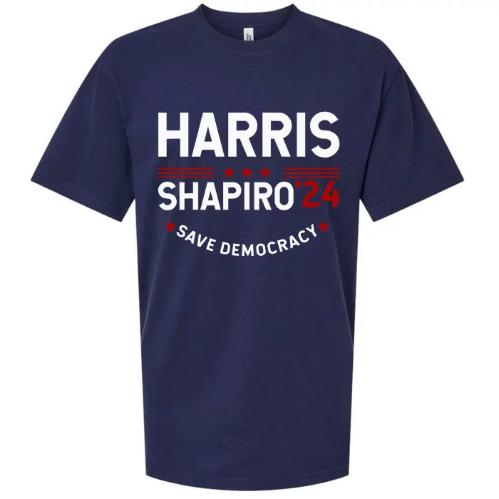 Harrisshapiro2024 President Election Sueded Cloud Jersey T-Shirt