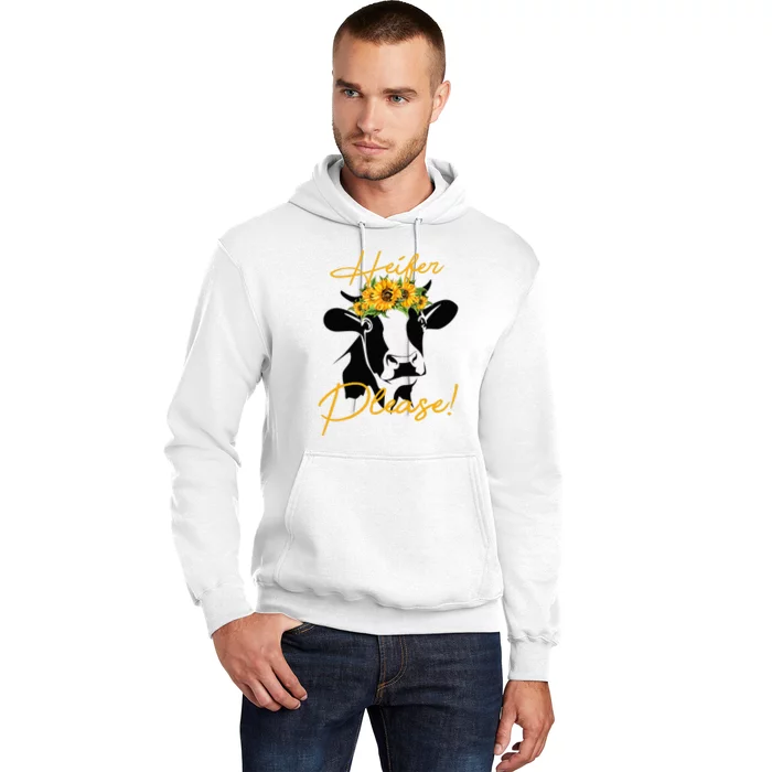 Heifer Please Funny Cow Heifer Hoodie